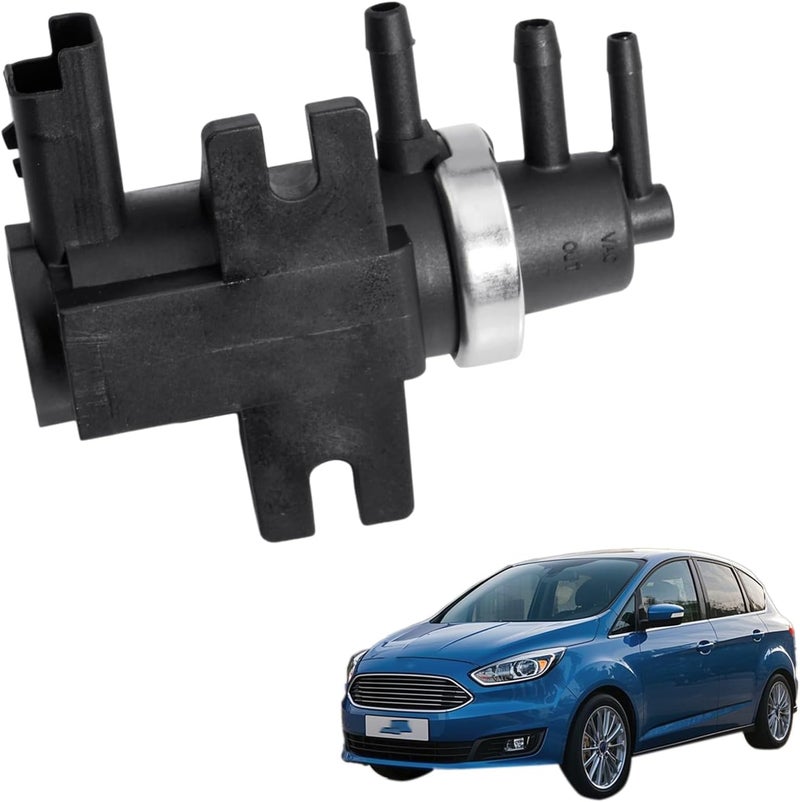 Forcitory Turbo Pressure Solenoid Valve Replacement for FL3E-9E882-BA FL3E9E882BA F2GE9E882BA Fit for Ford C-Max Ecoboost for Ford 2015-2018 Focus Turbo Boost Solenoid Valve - Image 2